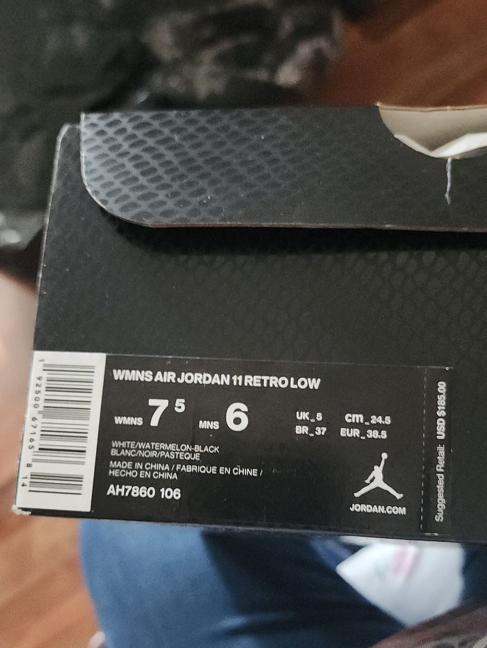 Women's Air Jordan 11 Retro Low "Pink Snakeskin